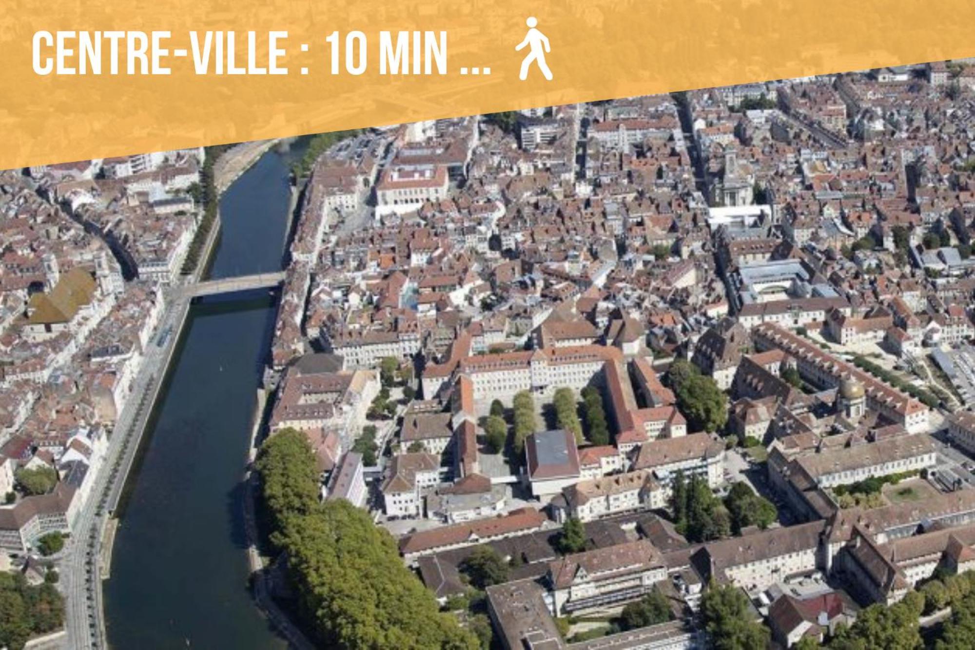 T3 Calme - Ideal Famille & Pros - Parking - Jardin - Wifi - Netflix Besancon Exterior photo